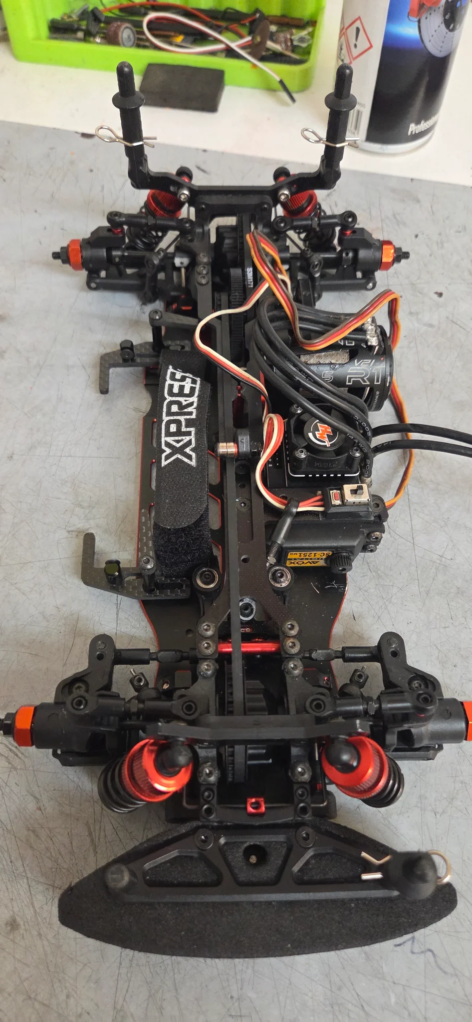 Xpres xm1s 1/10 mchassis nuova mai corso