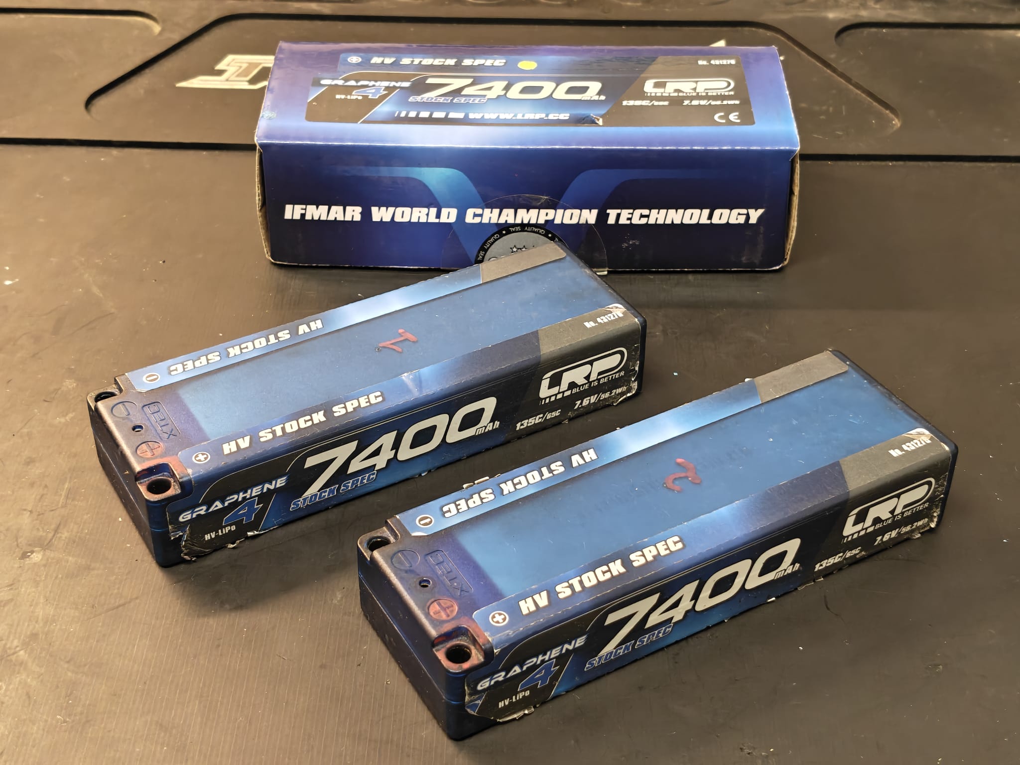 Batterie lipo LRP 7400 mAh