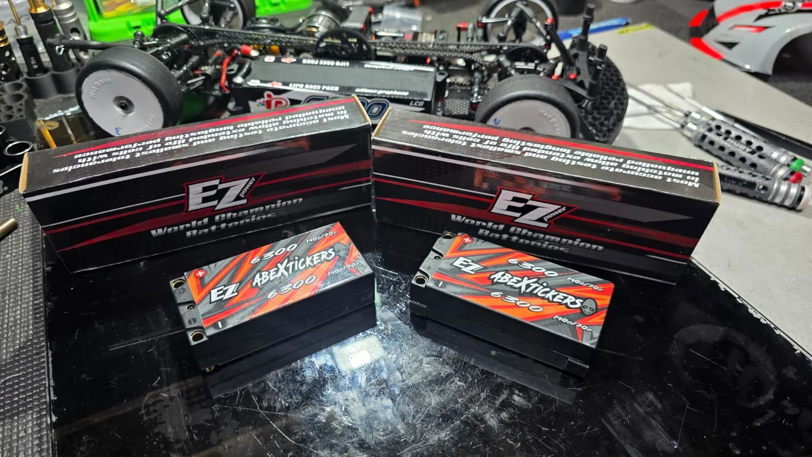 🔋 EZ Power World Champion Batteries – 6300 mAh
