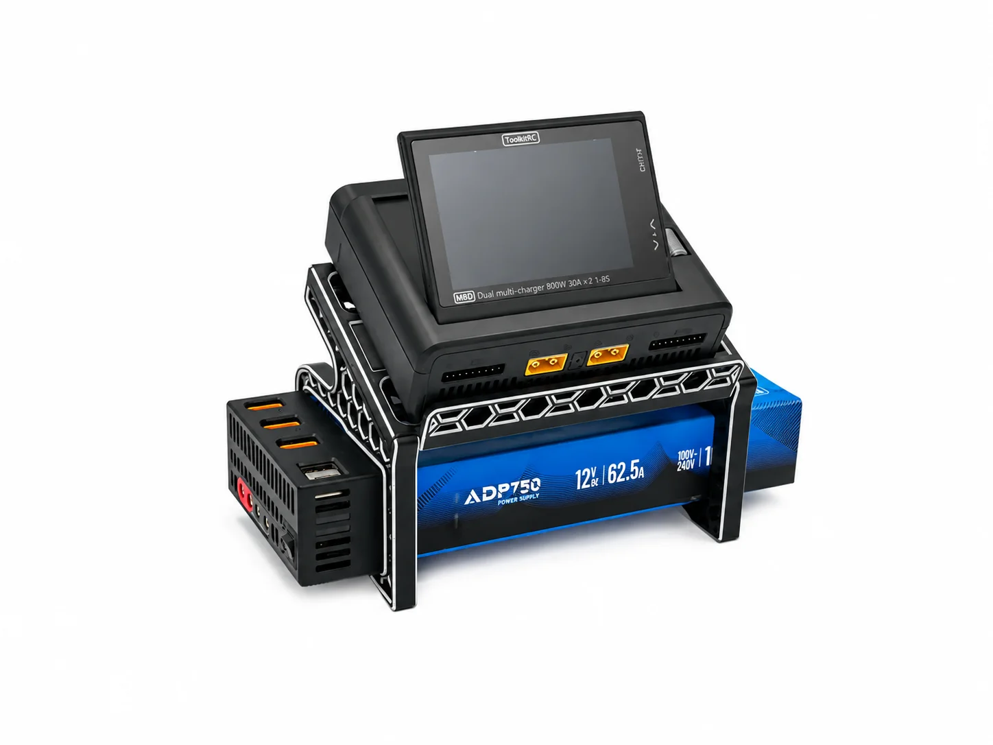 Base per caricatore TOOLKIT M8D + Alimentatore ADP750