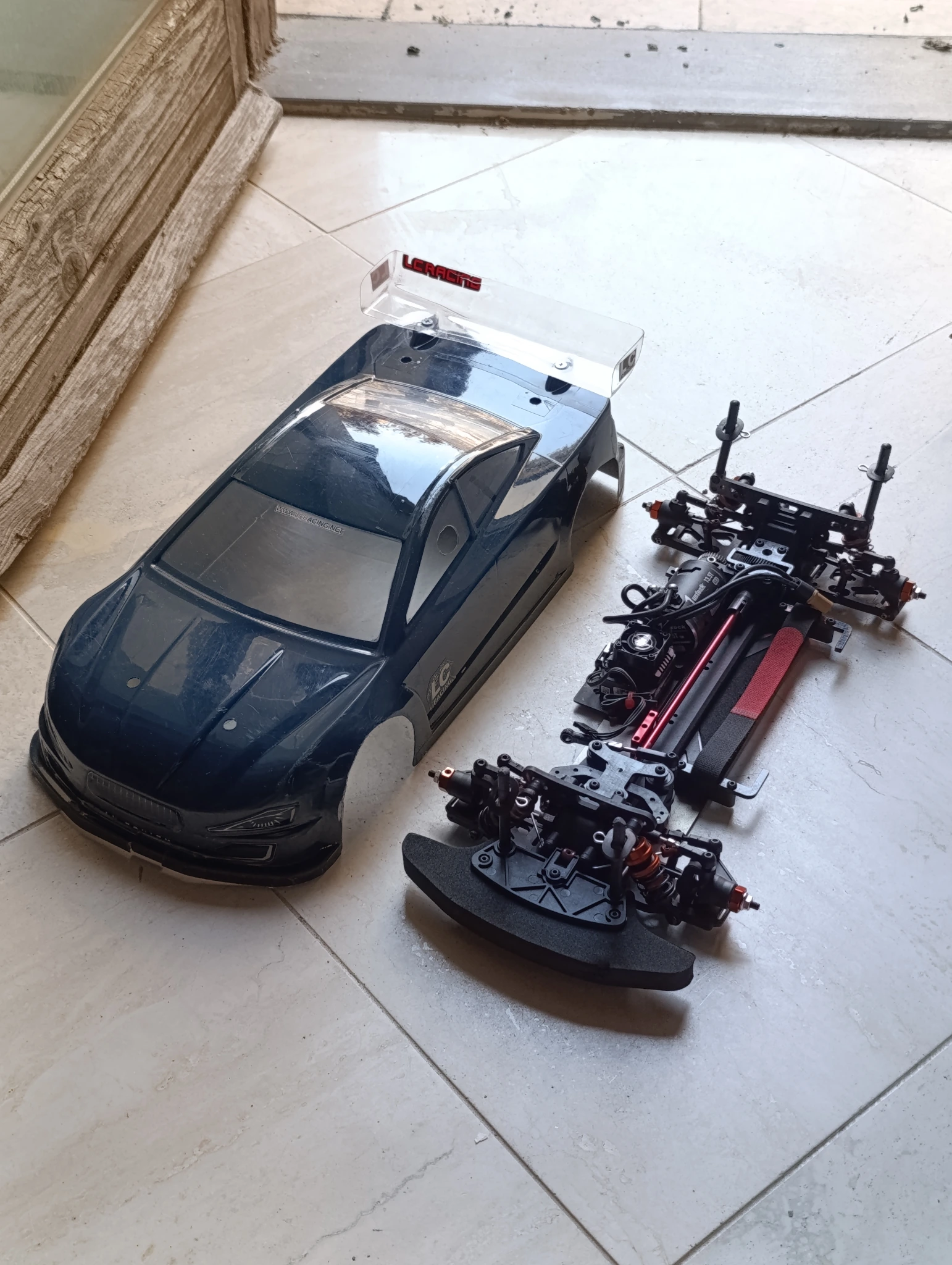 Kit telaio LC RACING PTG2-TC